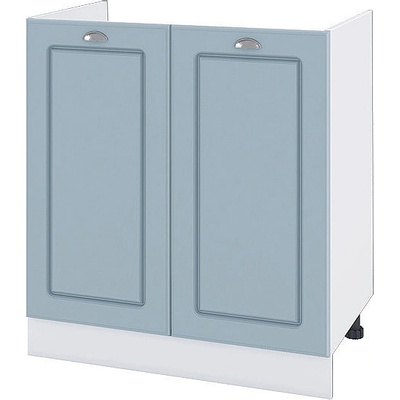 ИРИМ Долен кухненски шкаф за бордова мивка Сити БФ-Деним мат-06-30 80 см