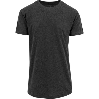 Build Your Brand pánske tričko BY028 charcoal heather