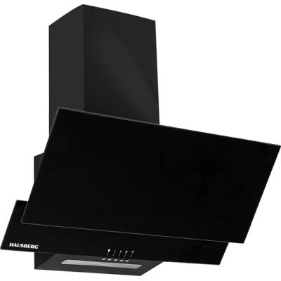 Hausberg HB-1805NG черен, свободностоящ, наклонен, размер: 60 cm, ниво на шума: 56 dB, аспиратор (HB-1805NG)