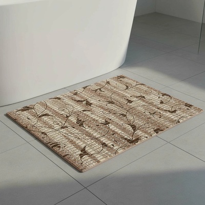 Aquamat 6050-4 rostlinný ornament hnědý metráž 65cm – Hledejceny.cz