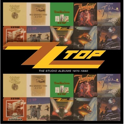 ZZ TOP - THE STUDIO ALBUMS 1970 - 1990 CD