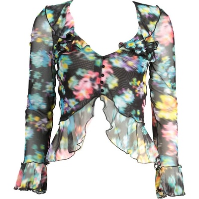 Desigual Дамска блуза с дълъг ръкав desigual, Цвят Черен (23swtkb0_nero_2000)