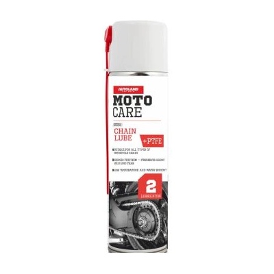 Moto care смазка за вериги с тефлон, аерозол 500 мл