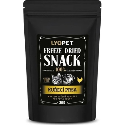 Lyopet Freeze Dried Snack Chicken Breast 30 g