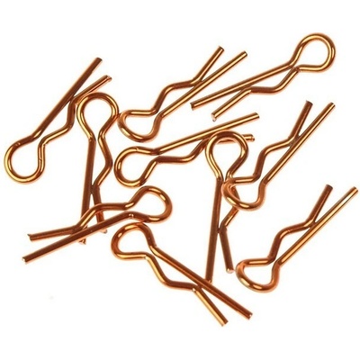 Xceed 103101 small body clip 1/10 gold 10