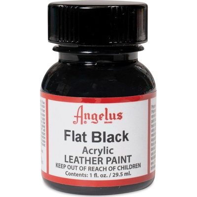 Angelus barvy na kůži 30 ml Flat Black