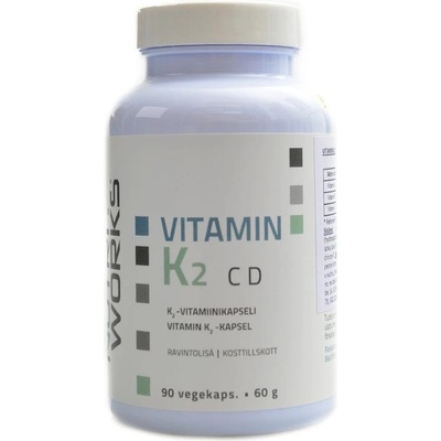 NutriWorks Vitamin K2 C D 90 kapsúl