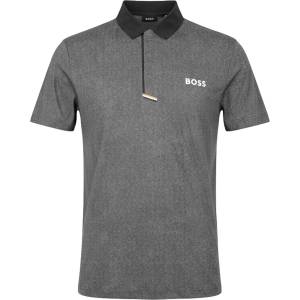 BOSS Блуза с яка BOSS Men's Paddytech Goc Polo Shirt - Black