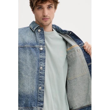 Samsoe Samsoe Дънково яке Samsoe Samsoe SAWESLEY в синьо преходен модел M25100082 (M25100082)