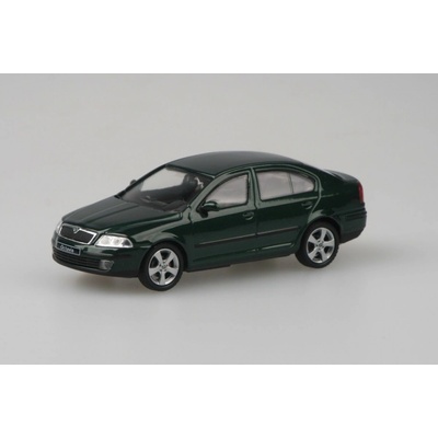 Abrex škoda Octavia II 2004 Zelená Natur Metalíza 1:43