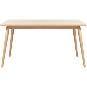 Unique Furniture Сгъваема трапезна маса с дъбов плот в естествен цвят 150x90 cm Barrali - Unique Furniture (43240201)