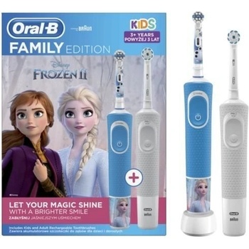 Oral-B Vitality D100 + D100 Kids Frozen