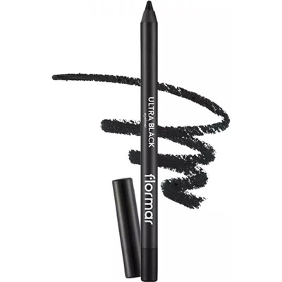 Flormar ceruzka na oči Ultra black 1,14 g