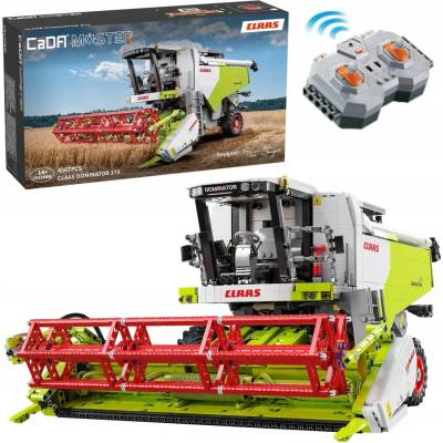 Cada Konštrukčné kocky diaľkovo ovládaný kombajn Claas 4567 dielikov