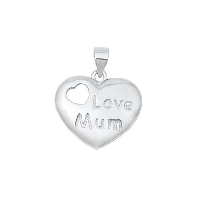 iŠperky Striebroný prívesok Love mum ID 294395