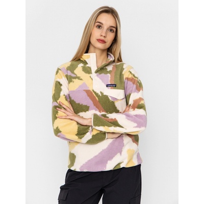 Patagonia Lightweight Synchilla Snap T sunshine/natural