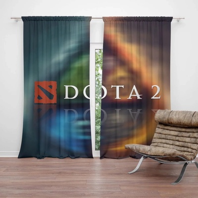 Závěsy DOTA 2 Glow: 2 ks - 140x250 cm - Sablio