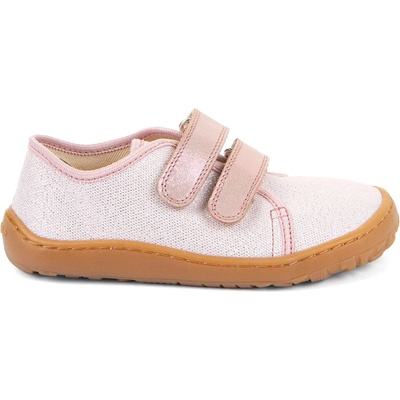 Froddo Детски обувки barefoot Froddo Kid's Barefoot Canvas Barefoot shoes - Pink Shine - размер 25 (EU) (702-5253-0416)