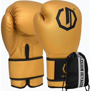 Octagon Боксови ръкавици Octagon Legion Kevlar + чувал gold