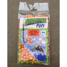 PROFESSIONAL Puffi Midi Floating Hook Bait 30g mušle