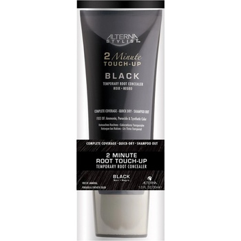 Alterna 2 Minute Root Touch Up Black vlasový korektor barva černá 30 ml