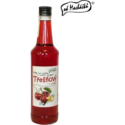 Od Macháčků Sirup třešňový s vanilkou 500 ml