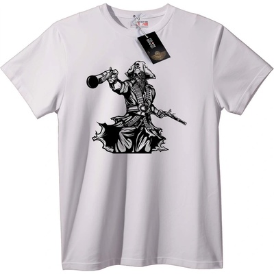 NOONEBRAND Тениска Пиратски Капитан - S, Black