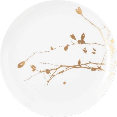 Seltmann Weiden Dezertní talíř 23 cm LIBERTY GOLDEN ROSE HIP zlatá