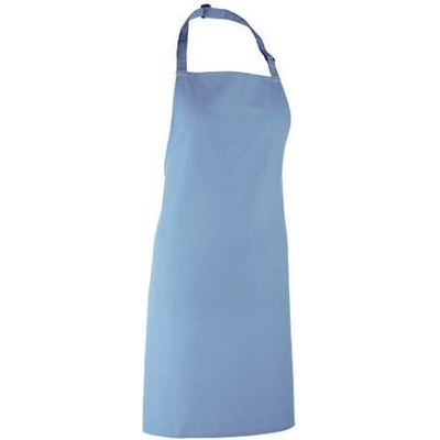 Premier Workwear Klasická zástěra za krk PR150 Midblue Pantone 2718 72x86cm