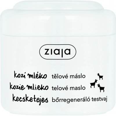 Ziaja kozí mléko tělové máslo suchá a normální pokožka 200 ml – Zboží Dáma