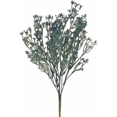 Umělá větvička broom bloom - modrá