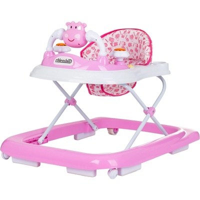 Chipolino Детска проходилка Chipolino - Кравичка, розова (PRLC02304PI)