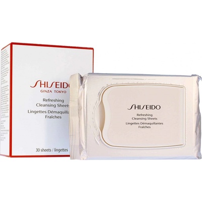 Shiseido - Refreshing Cleansing Sheets Čisticí ubrousky 30 ks