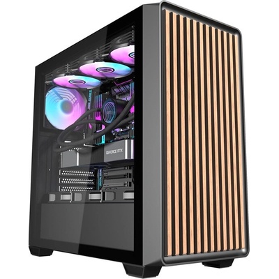 Darkflash DS900WD black + 4 fans – Hledejceny.cz