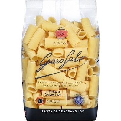 Garofalo gragnano igp sušené bezvaječné těstoviny Rigatoni 0,5 kg