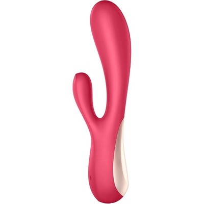 Satisfyer Mono Flex вибратор със стимулиране на клитора Red 20, 3 см
