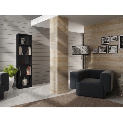 Liore KNIHOVNA R40 ČERNÁ – Zboží Dáma