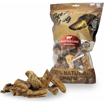 KIDDOG 100% Natural Snack hovädzie pľúca 4 8 cm 300 g