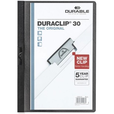 Durable Obal s klipom DURACLIP Original 30 čierny