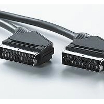 Roline Кабел Roline 11.99. 4309, от SCART(м) към SCART(м), 10 m, черен (11.99.4309)