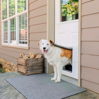 PetSafe Extreme Weather Door L šedá 34,1 x 50,8 x 8,3 cm – Zboží Dáma