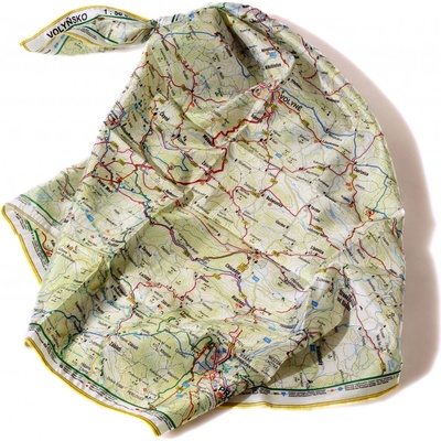 Mapy na šátku Žďárské vrchy