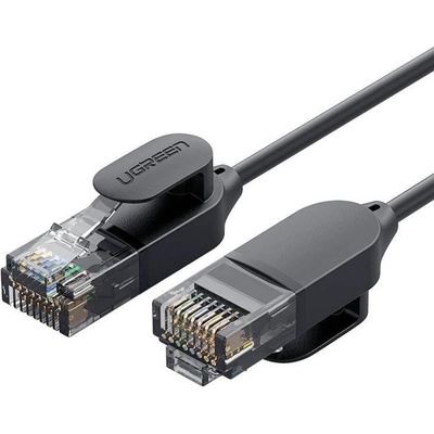UGREEN Gigabit Ethernet мрежов кабел - Ugreen Ethernet Cable RJ45 Cat6A UTP Pure Copper 10Gbps (150 см) (черен) (NW122 (70333))