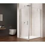 SAPHO Loro - Душ кабина 90x100 см, прозрачно стъкло/хром GN4490-01 (GN4490-01)