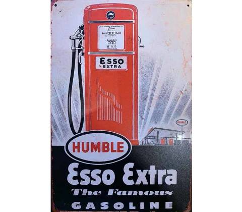 Ceduľa Esso Extra