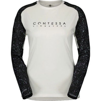 Scott Tee W's Trail Contessa Sign. LS White dámský