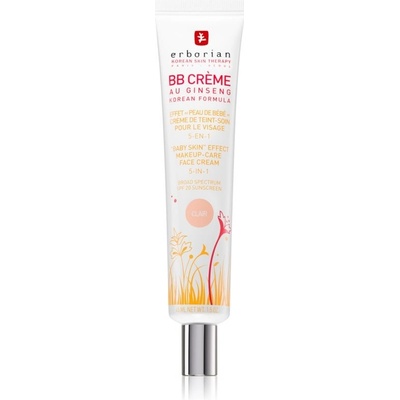 Erborian BB Cream tónovací krém pro dokonalý vzhled pleti SPF20 Clair 40 ml