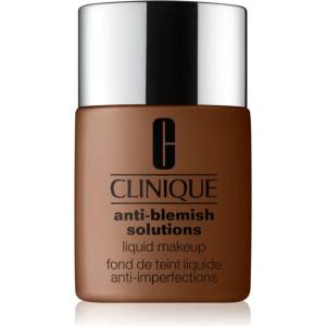 Clinique Anti-Blemish Solutions Liquid Makeup фон дьо тен за мазна кожа склонна към акне цвят WN 125 Mahogany 30ml