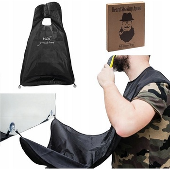 Verk 01502 Zástera na holenie fúzov čierna