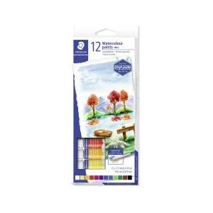 STAEDTLER Акварелни бои в тубички 12цв х 12мл